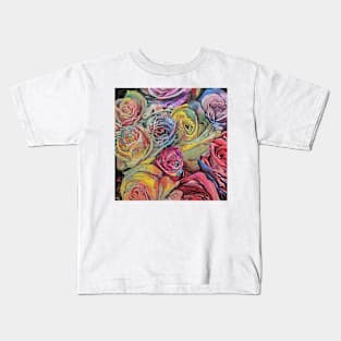 rose petals Kids T-Shirt